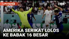 Amerika Serikat memastikan tempat di 16 besar berkat kemenangan 1-0 atas Iran melalui gol Christian Pulisic di Stadion Al Thumama.