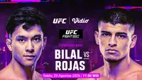 UFC Fight Night - Bilal vs Rojas: Debutnya “The Indo Ninja” dari kelas Flyweight di Vidio
