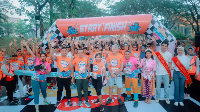 Jakarta Color Bubble and Run Festival 2025