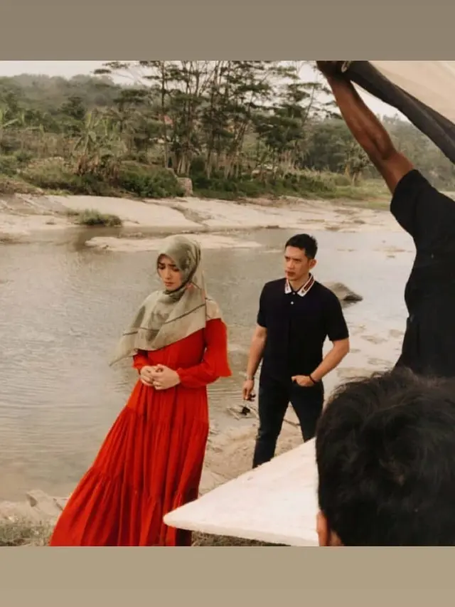 7 Potret di Balik Layar Sinetron Istri Tercinta, Kompak Antar Pemain