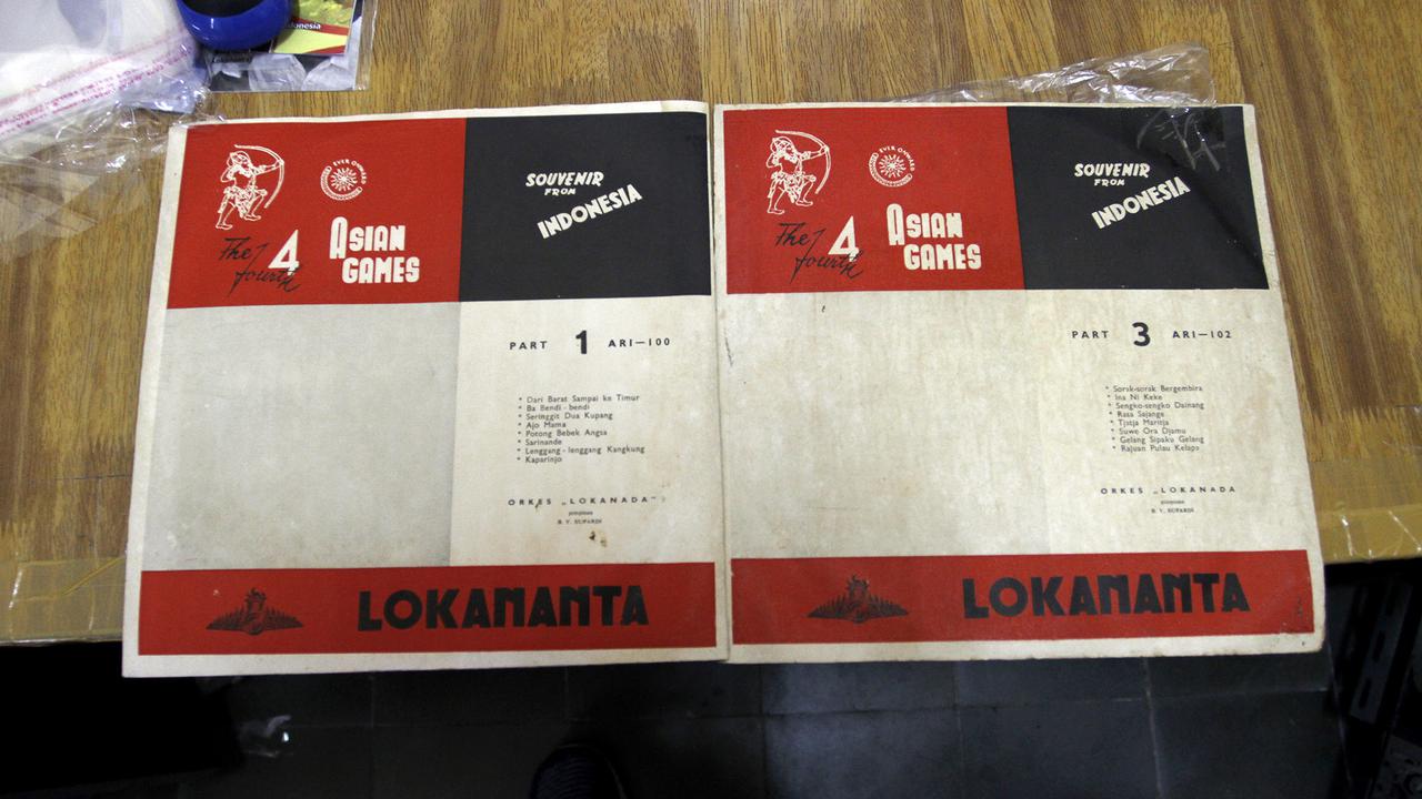 Suvenir Asian Games 1962