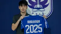 PSIS Semarang resmi memperpanjang kontrak Taisei Marukawa. Dengan perpanjangan selama dua musim, pemain asal Jepang ini akan terikat kerja sama dengan Mahesa Jenar hingga 2025. (DOK PSIS)