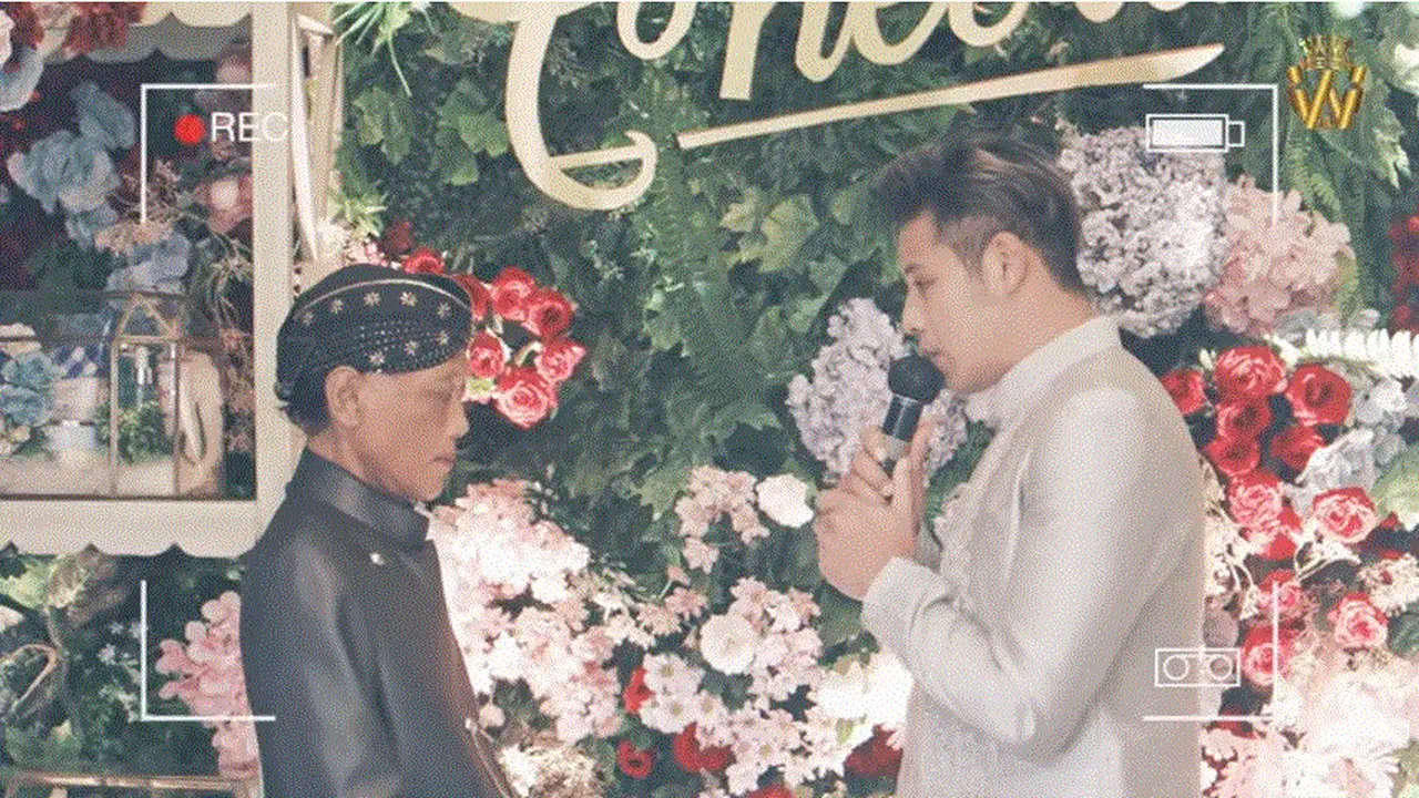Momen Chevra Yolandi melamar Via Vallen dihadapan orangtuanya