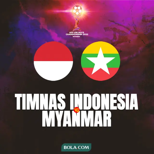 Piala AFF U-16 - Timnas Indonesia Vs Myanmar