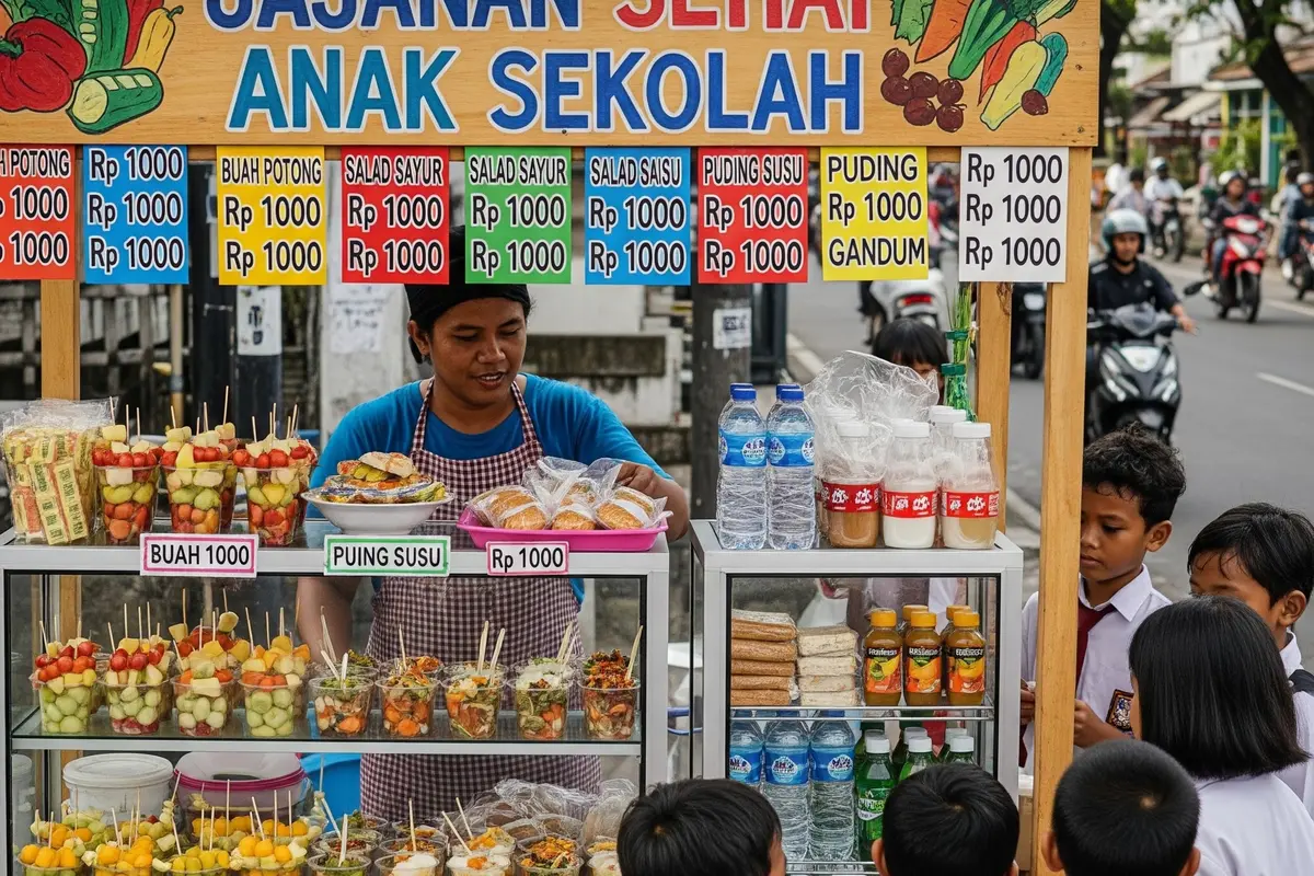 Ide Jualan Jajanan Sehat Anak Sekolah