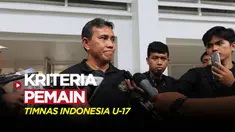 Berita Video, Bima Sakti ungkap kriteria pemain Timnas Indonesia U-17 untuk Bermain di Piala Dunia U-17