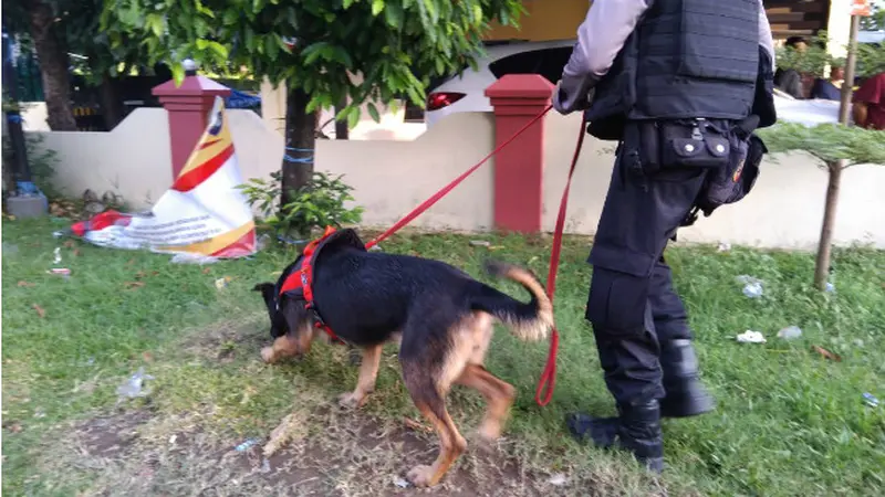 Ini Identitas Anjing Pelacak Pelaku Teror Bom Molotov