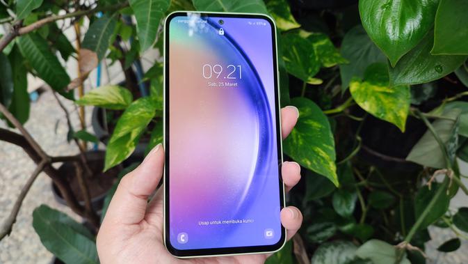 Samsung Galaxy A54 5G (Liputan6.com/Giovani Dio Prasasti)