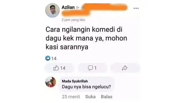 10 Potret Status Facebook Ini Kocak Banget, Bikin Geleng Kepala