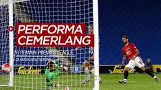 Berita video daftar 6 pemain yang cemerlang ketika Premier League 2019-2020 berjalan pada masa new normal, termasuk di dalamnya gelandang Manchester United, Bruno Fernandes.