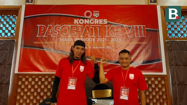 Presiden dan Wakil Presiden Pasoepati, Maryadi Gondrong dan Agus Ismiyadi