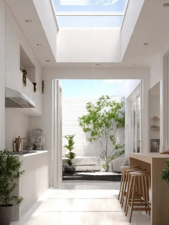 9 Inspirasi Rumah Kecil dengan Skylight agar Tidak Gelap, Solusi Hemat Energi