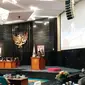 Anies Baswedan menyampaikan visi misi di paripurna DPRD DKI