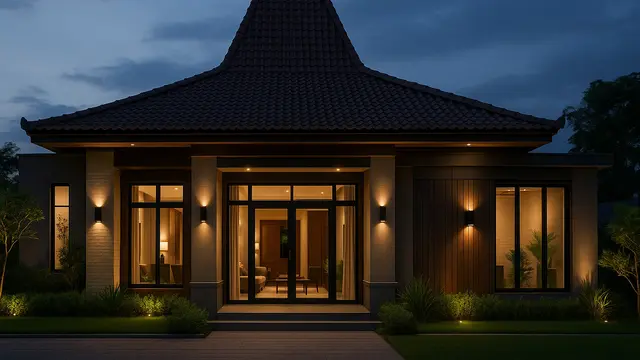 7 Model Rumah Joglo Modern Klasik 1 Lantai, Perpaduan Tradisi dan Kenyamanan Masa Kini