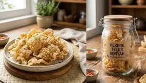 Resep Keripik Telur Renyah yang Kriuk Tahan Lama