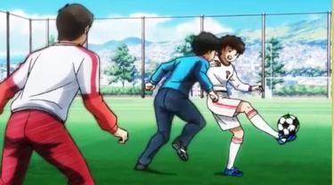 Get Wallpaper Captain Tsubasa 2018 Episode 4 Kisah Cinta Anego Dan Tsubasa Free