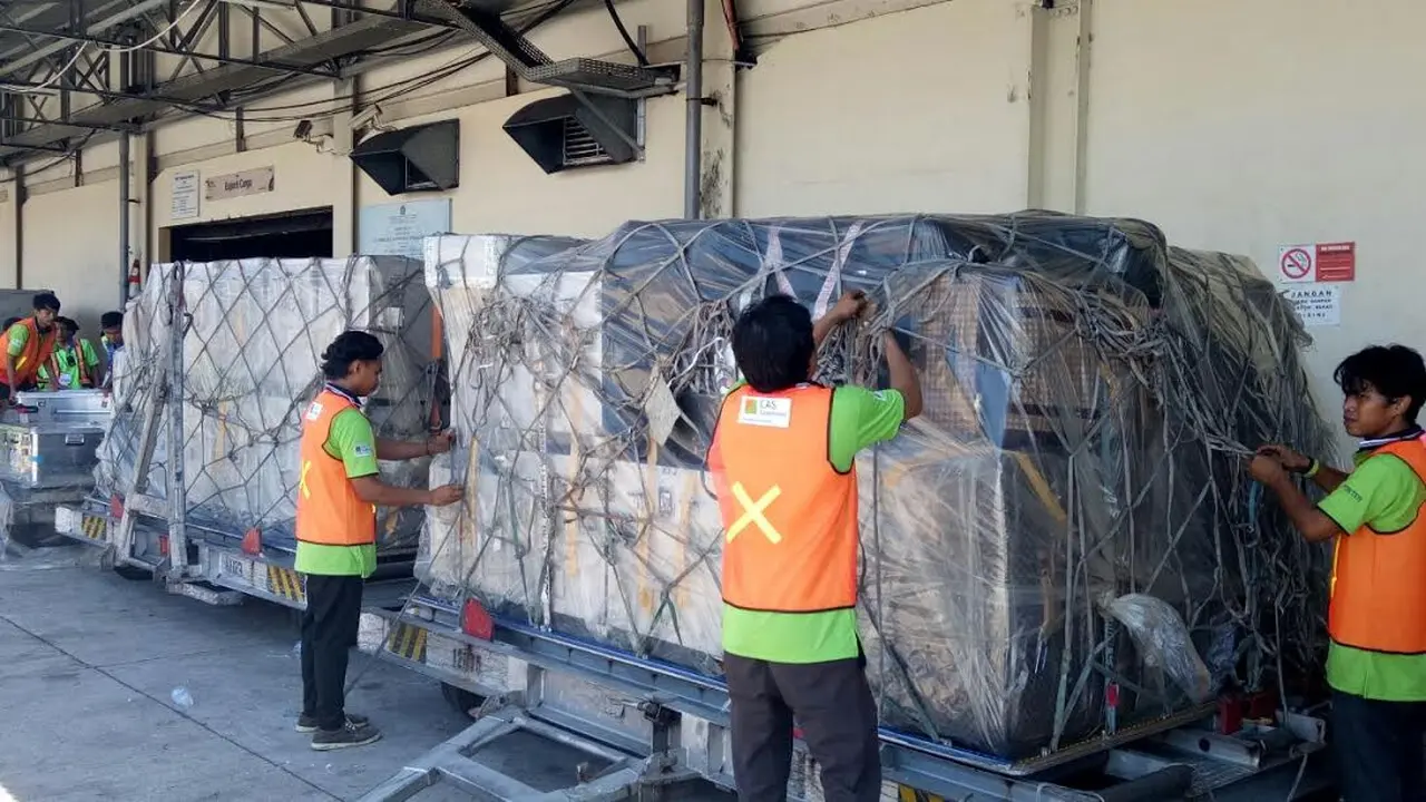 Barang rombongan Raja Salman