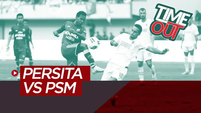Berita video Time Out Shopee Liga 1 2020 kali ini membahas pertandingan tim promosi, Persita Tangerang, dapat menahan imbang PSM Makassar dengan skor 1-1 pada pekan kedua.