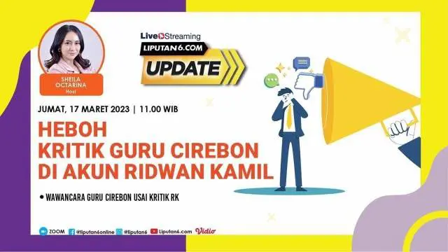 Seorang guru honorer di SMK Telkom Sekar Kemuning, Muhammad Sabil dipecat usai melontarkan kritik kepada Gubernur Jawa Barat Ridwan Kamil. Tidak hanya itu, Sabil juga diserbu para netizen setelah komentarnya yang dinilai kasar tersebur disematkan ole...