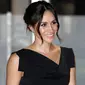 Tunangan Pangeran Harry, Meghan Markle saat menghadiri Commonwealth Heads of Government Meeting di London (19/4). (Chris Jackson/Pool Photo via AP)