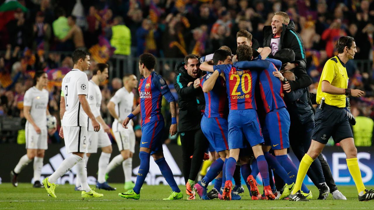 PSG-Barcelona-Liga Champions