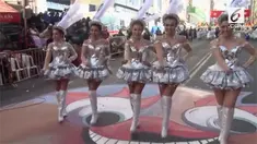 Yuk, intip masyarakat Bolivia merayakan festival tahunan Hari Raya Sang Pencipta di sepanjang jalanan ibukota.