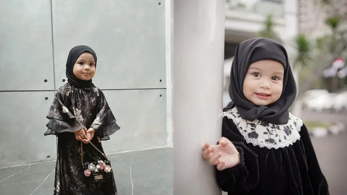 Ameena dan Zakia (Instagram/attahalilintar & zakiaxh)