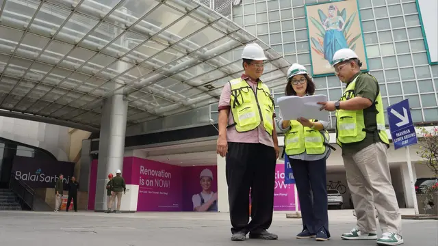 PT Lippo Mall Indonesia (LMI), pada hari ini Rabu, 1 November 2023, memulai proses renovasi The Plaza Semanggi. (Dok Lippo)