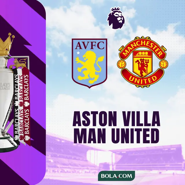 Liga Inggris - Aston Villa Vs MU