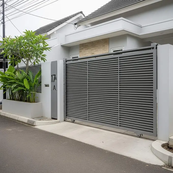 Pagar Baja Ringan untuk Rumah Tipe Kecil
