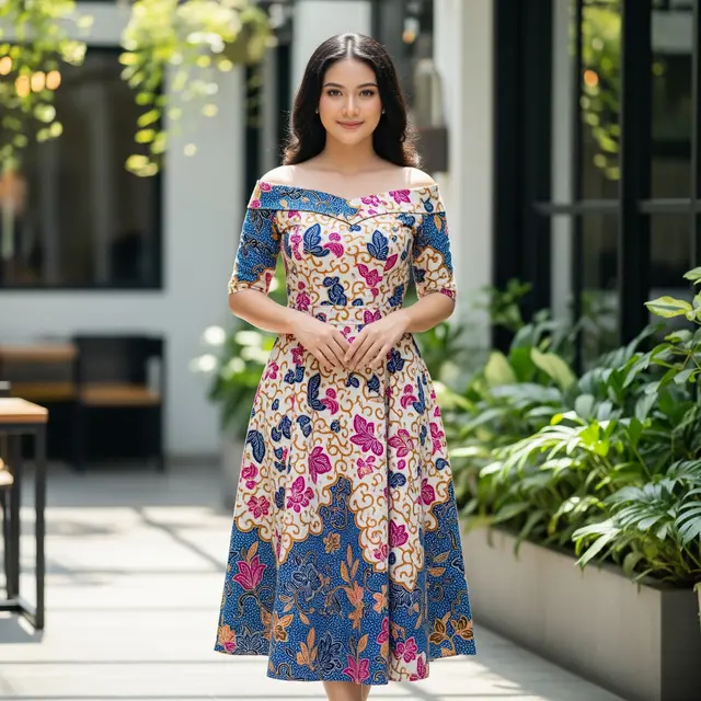 Model Dress Batik Kekinian untuk Tampilan Cantik dan Stylish