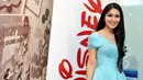 Aktris Sandra Dewi mengaku membuat sendiri gaun ala princess mulai dari biru seperti Cinderella, hingga kuning seperti gaun milik princess Belle. Foto diambil pada Jumat (6/3/2015). (Liputan6.com/Panji Diksana)