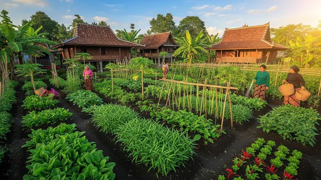 Kebun Tumpangsari Tradisional