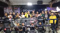 Para atlet kickboxing asal Kota Sukabumi setelah berhasil meraih medali emas dalam pertandingan kickboxing tingkat Jabar, berlangsung di Kabuoaten Cianjur (Liputan6.com/Fira Syahrin)