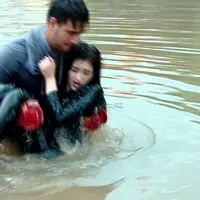 Adegan sinetron Anak Langit (Sinemart)