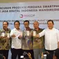 Peluncuran smartphone Digicoop di Cikarang. Liputan6.com/Agustinus Mario Damar