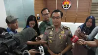 Kabag Penum Divisi Humas Polri Kombes Pol Asep Adi Saputra di Mabes Polri, Jakarta. (Liputan6.com/Ady Anugrahadi