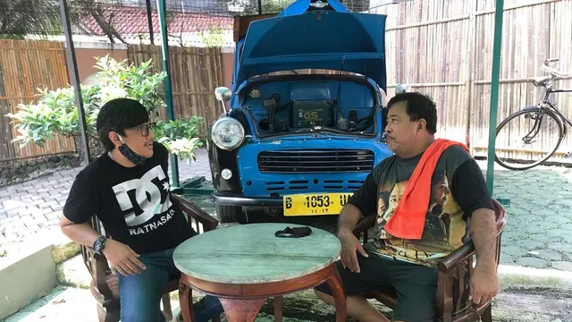 Andre Taulany bersama Rano Karno (YouTube/ Taulany TV)
