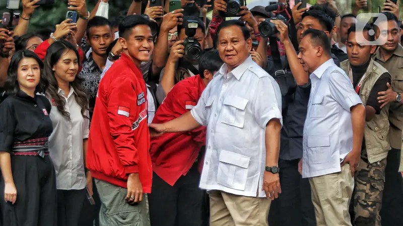 Kaesang Pangarep dan Prabowo Subianto