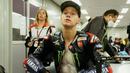 Namun insiden di MotoGP Aragon tak menyurutkan semangat Quartararo untuk tampil lebih baik di MotoGP Jepang yang berlangsung di Sirkuit Motegi, Minggu (25/9/2022). (AFP/Toshifumi Kitamura)
