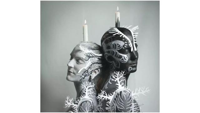 Kombinasikan Papercut dan Bodypainting, 7 Karya Seni Wanita Ini Mengagumkan