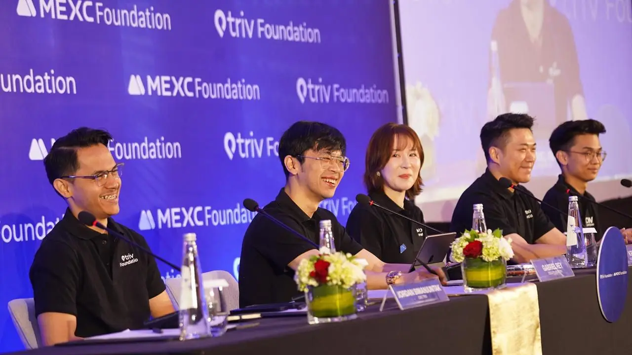 MEXC Foundation bersama Triv meluncurkan program beasiswa. (Foto: Istimewa)