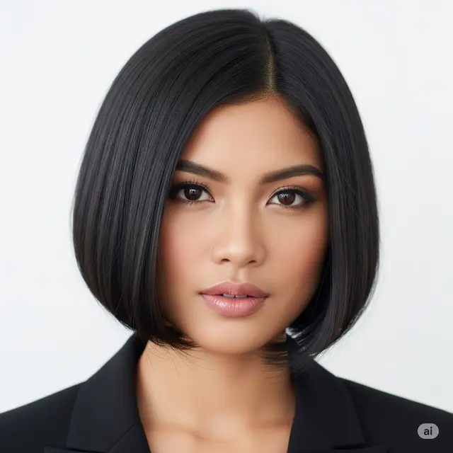 Gaya Rambut Terbaik untuk Tampak Lebih Tebal dan Bervolume. Foto: Gemini
