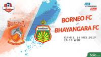 Liga 1 2019: Borneo FC vs Bhayangkara FC. (Bola.com/Dody Iryawan)