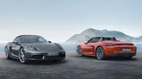 Dua mobil Porsche rilis di Geneva Motor Show. 