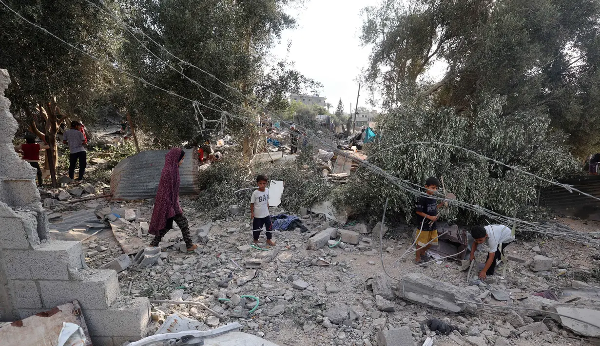 Ditambah, jumlah warga Palestina yang tewas saat mencari bantuan menjadi 788 orang, dengan lebih dari 5.199 lainnya terluka sejak 27 Mei 2025. (Eyad BABA/AFP)