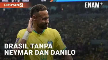 Timnas Brasil tengah mengalami pil pahit usai 2 pemainnya Neymar dan Danilo akan absen di 2 laga fase Grup tersisa. Neymar dan Danilo masih akan menjalani penyembuhan cedera hingga keduanya dapat dimainkan setelah babak fase grup nanti.