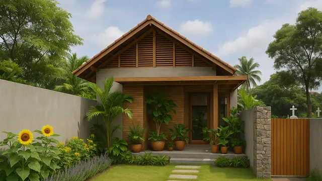 Model Rumah Dekat Kuburan yang Estetik