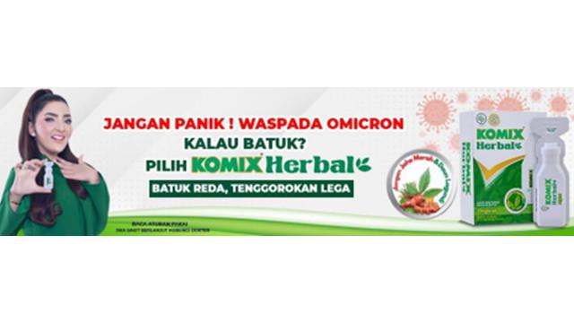 Kalau Batuk? Pilih Komix Herbal.