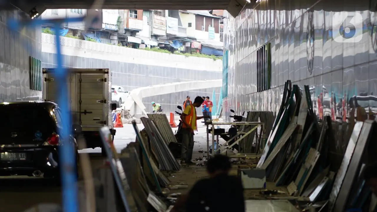 Hampir Rampung, Underpass Senen Extension Mulai Uji Coba November 2020